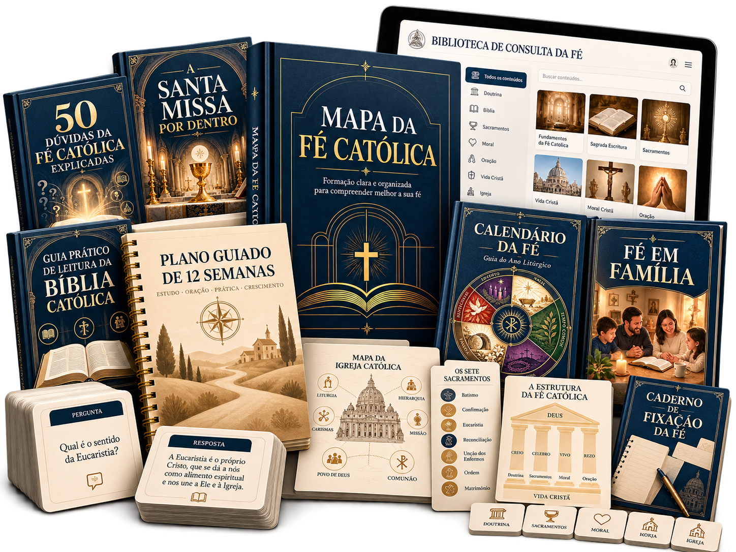 Oferta completa com formação, Biblioteca de Consulta, Plano de 12 Semanas e materiais complementares